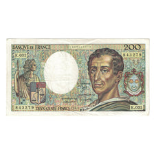 Francja, 200 Francs, Montesquieu, 1985, K.032 843279, VF(30-35), Fayette:70.5
