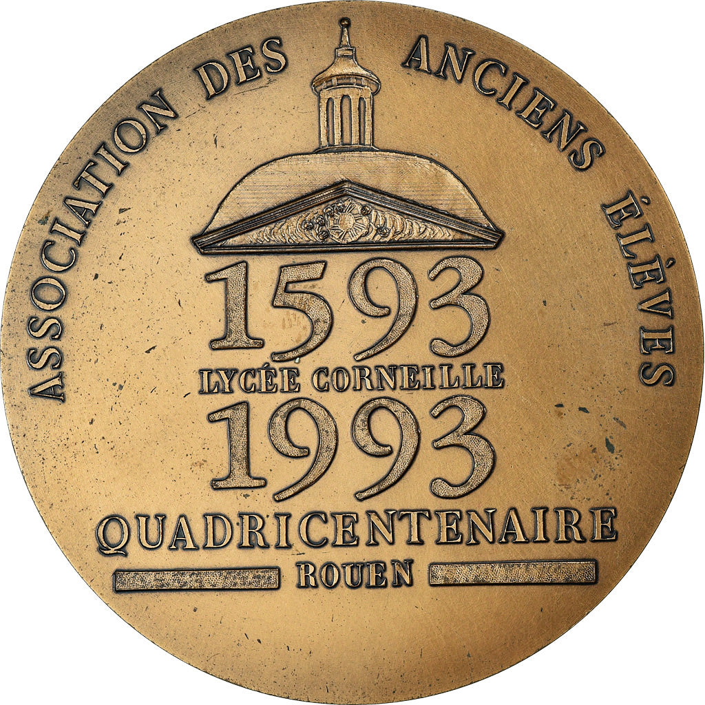 França, Medal, Association des Anciens Elèves, Lycée Corneille, Rouen, 1993