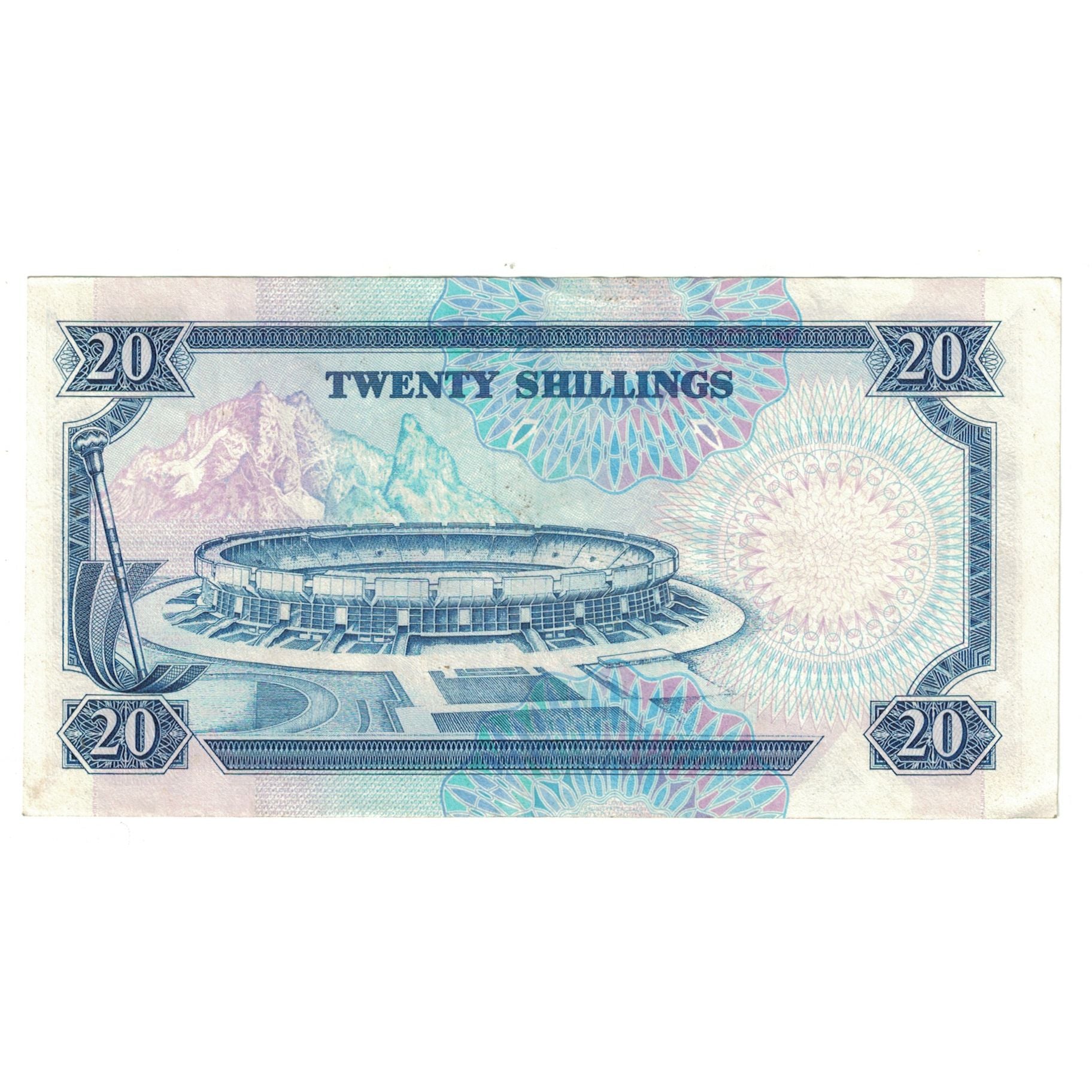 Billet, Kenya, 20 Shillings, 1990, 1990-07-01, KM:25c, SUP