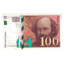 France, 100 Francs, Cézanne, 1997, C010549694, EF(40-45), Fayette:74.01