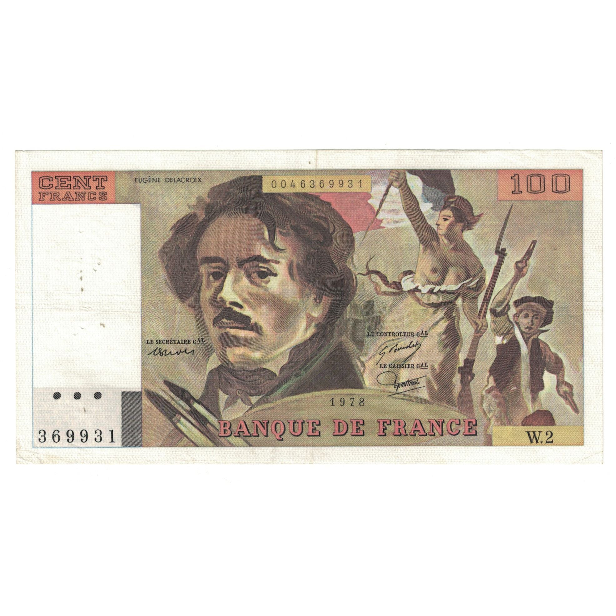 Francia, 100 Francs, Cézanne, 1997, W.2369931, BB, Fayette:74.01, KM:158a