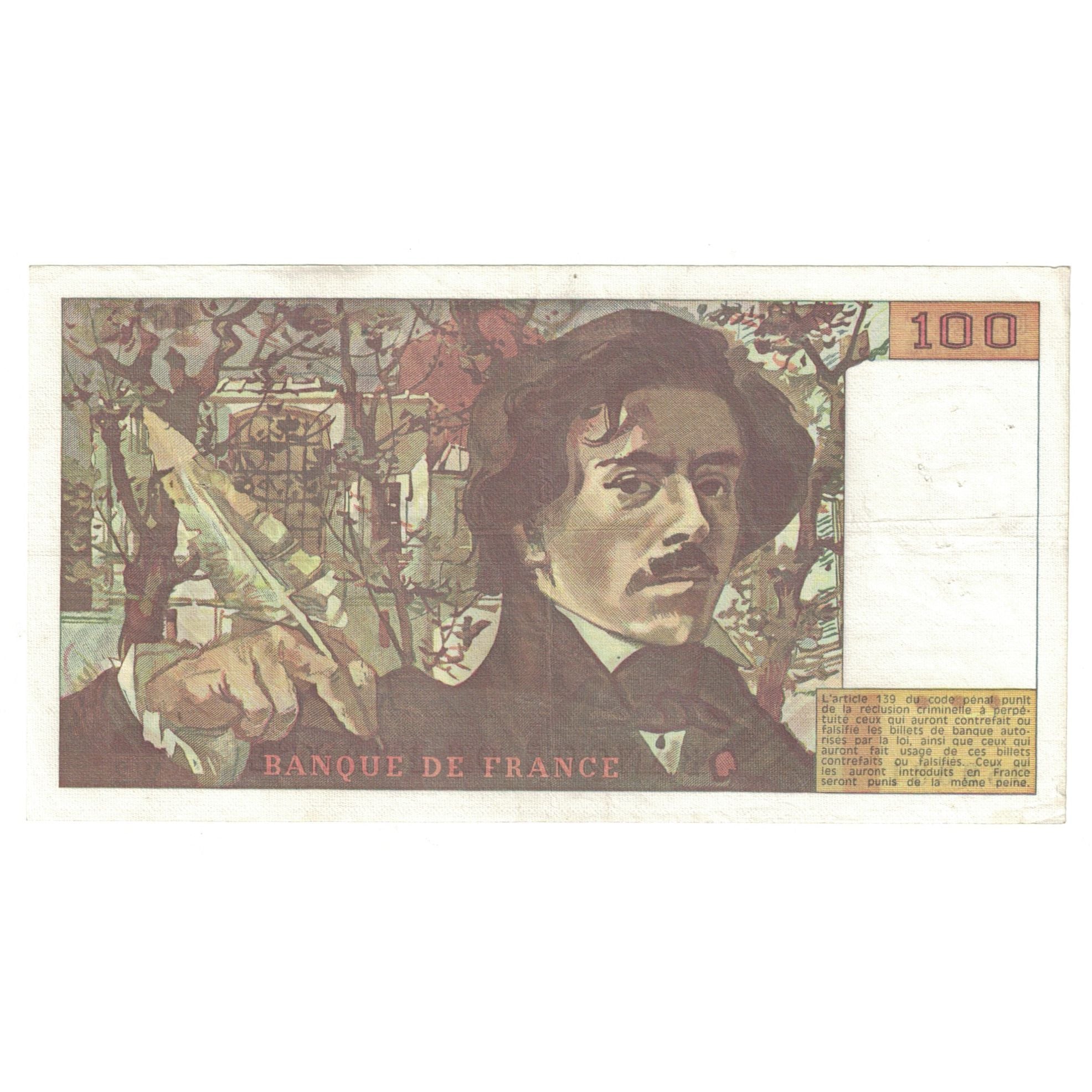 Francia, 100 Francs, Cézanne, 1997, W.2369931, BB, Fayette:74.01, KM:158a