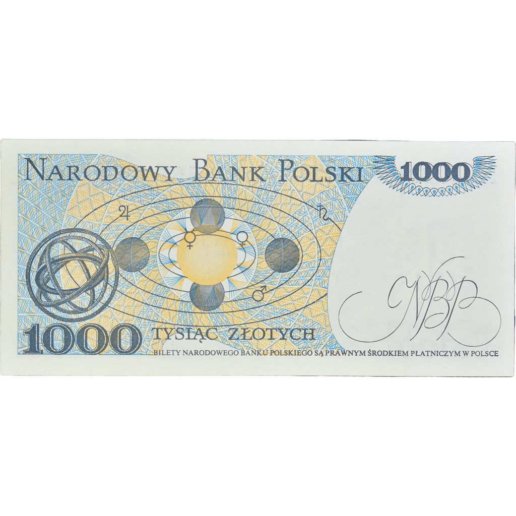 Banknote, Poland, 1000 Zlotych, 1982, 1982-06-01, KM:146c, UNC(63)