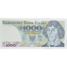 Banknote, Poland, 1000 Zlotych, 1982, 1982-06-01, KM:146c, UNC(63)