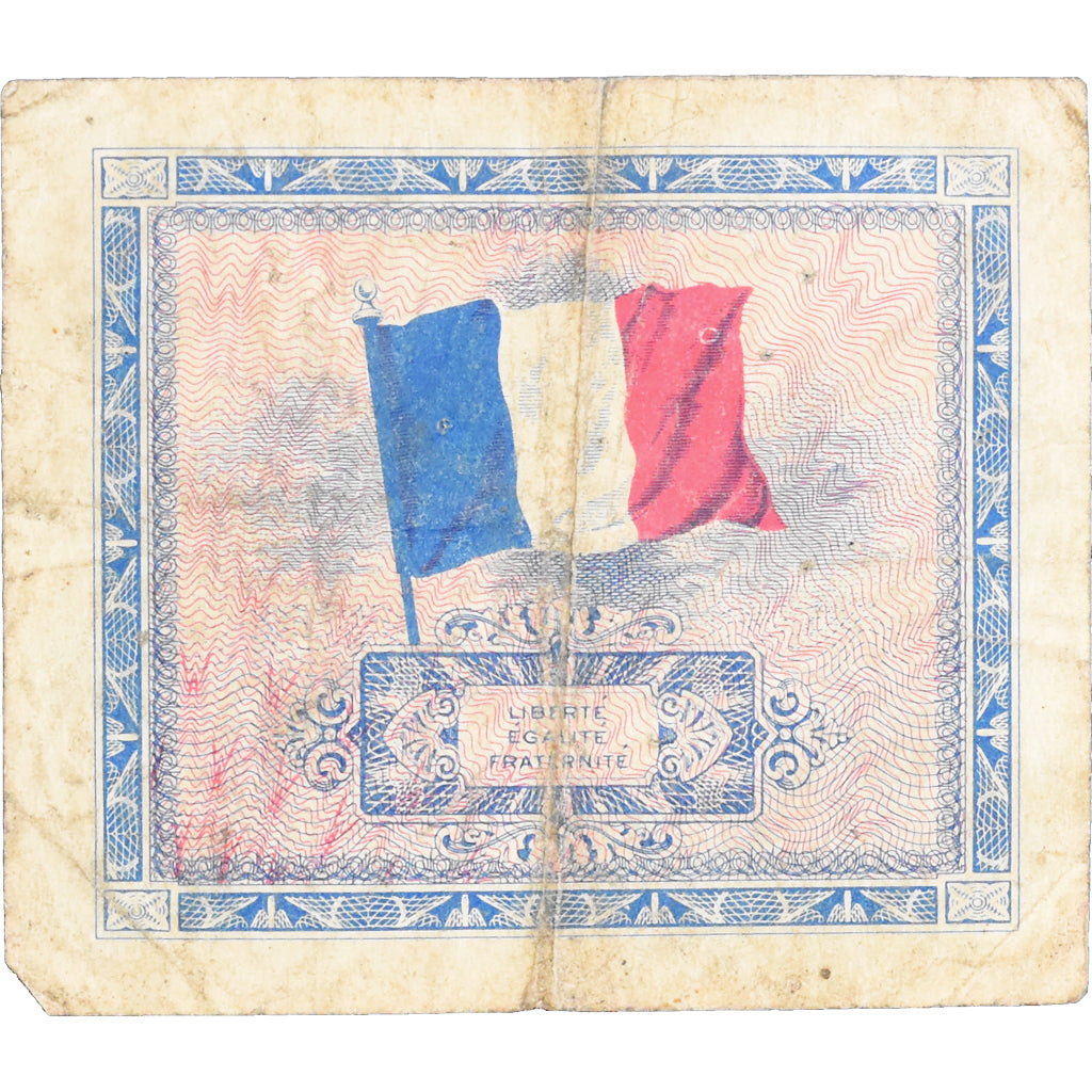 Frankreich, 10 Francs, Flag/France, 1944, 37967865, S, Fayette:VF18.01, KM:116a