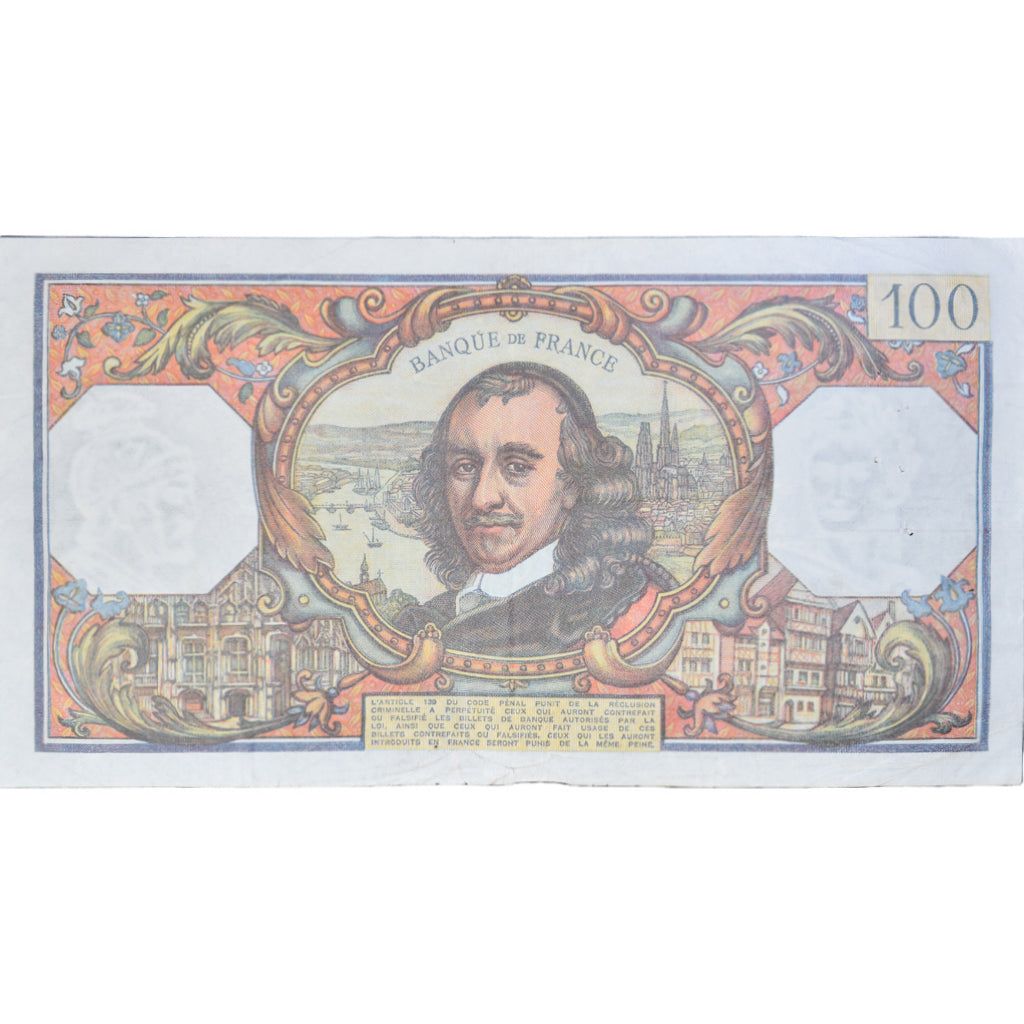 Francia, 100 Francs, Corneille, 1978, K.118207054, MBC, Fayette:65.62, KM:149f