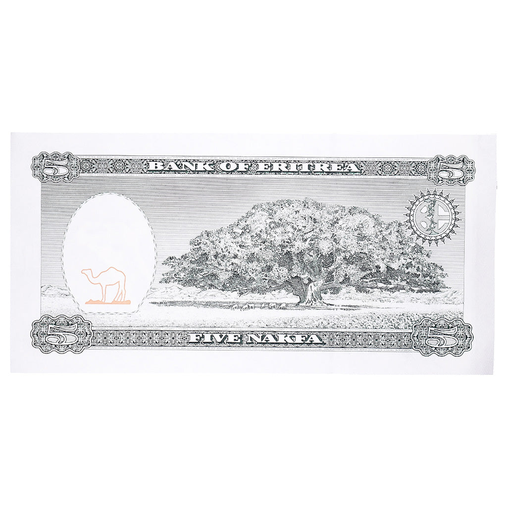Banknote, Eritrea, 5 Nakfa, 1997, 1997-05-24, KM:2, UNC(65-70)
