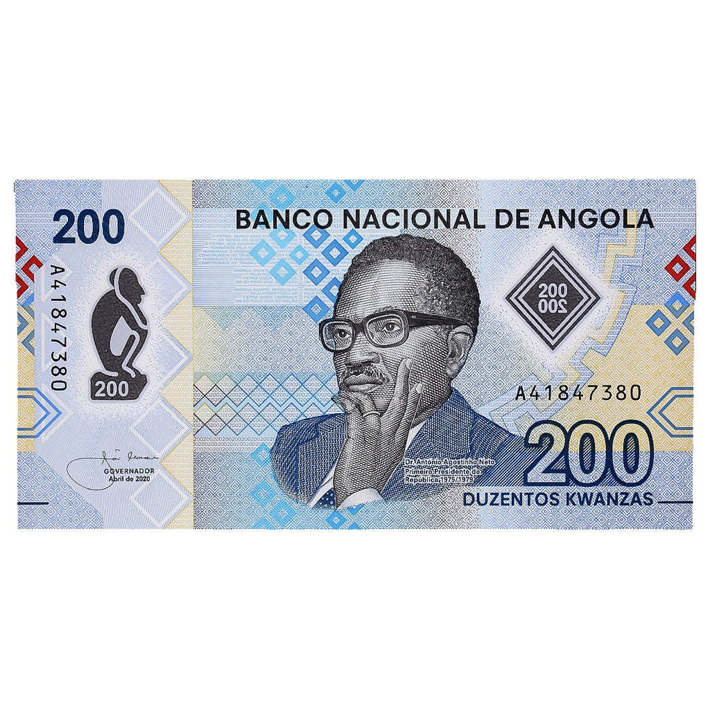 Billete, 200 Kwanzas, 2020, Angola, UNC