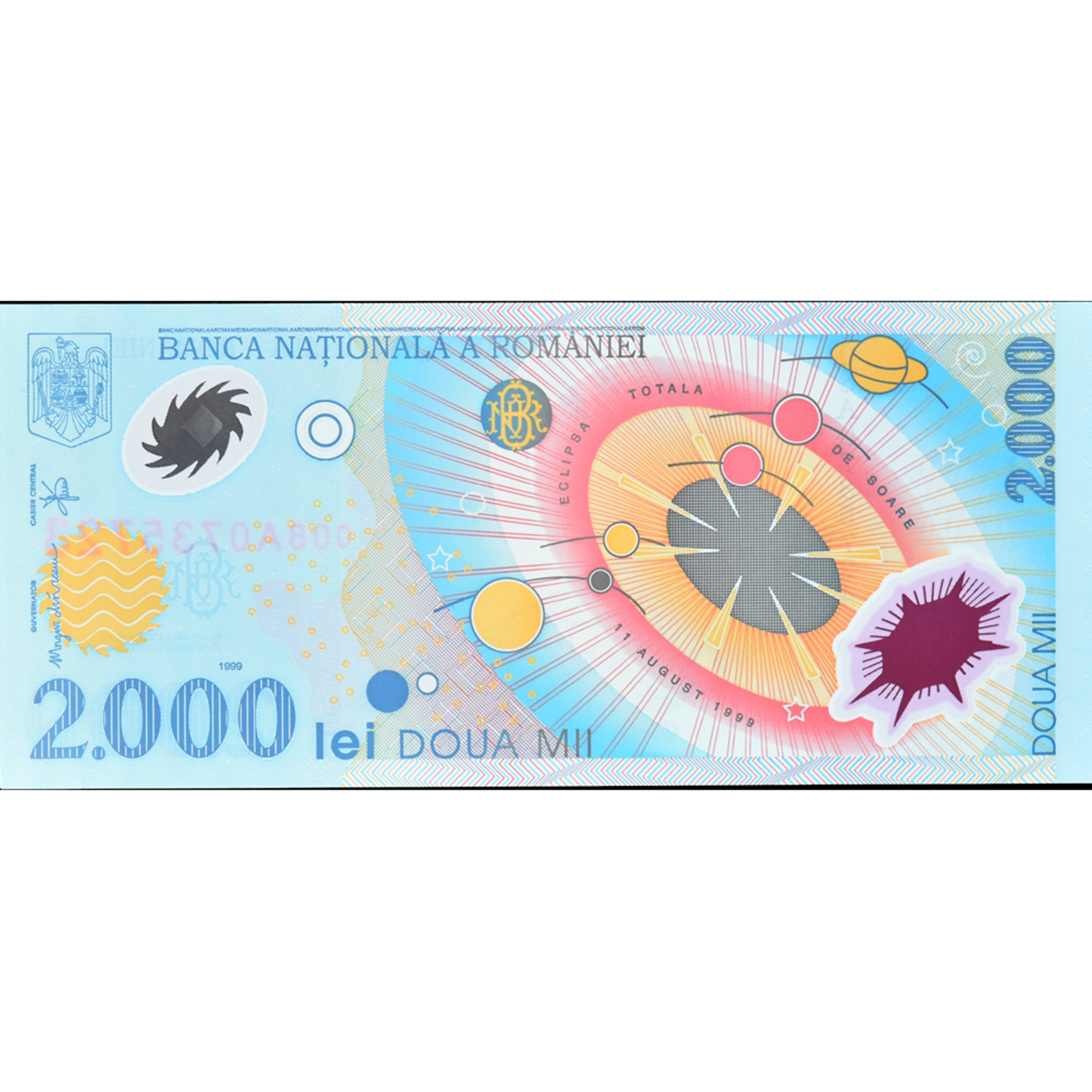 Billete, 2000 Lei, 1999, Rumanía, KM:111a, UNC