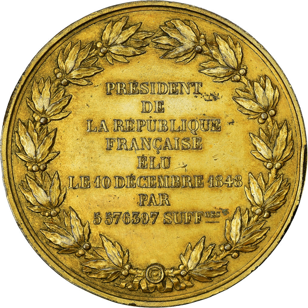 France, Médaille, Louis Napoléon Bonaparte, Président de la République