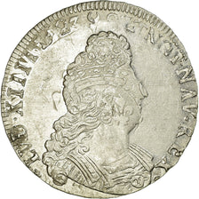 France, 1/2 Ecu, 1705, Silver, EF(40-45), Gadoury:194