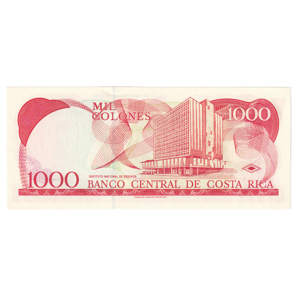 Billete, 1000 Colones, 2004, Costa Rica, 2004-09-27, KM:264e, UNC