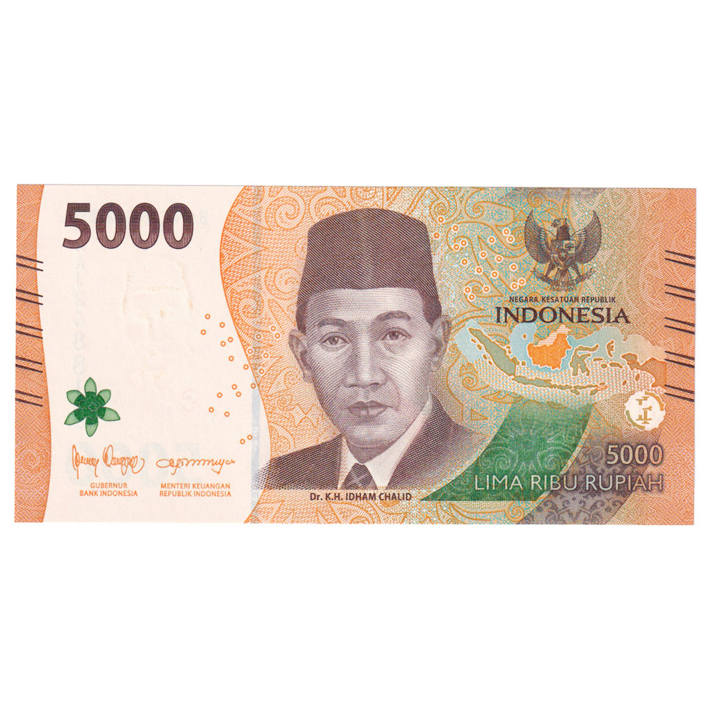 Banconote, Indonesia, 5000 Rupiah, 2022, FDS