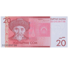KIRGISTAN, 20 Som, UNC(65-70)