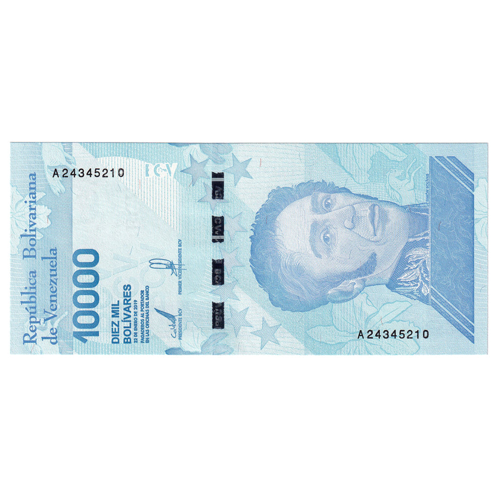 Banknote, Venezuela, 10000 Bolivares, 2019, 2019-01-22, UNC(65-70)