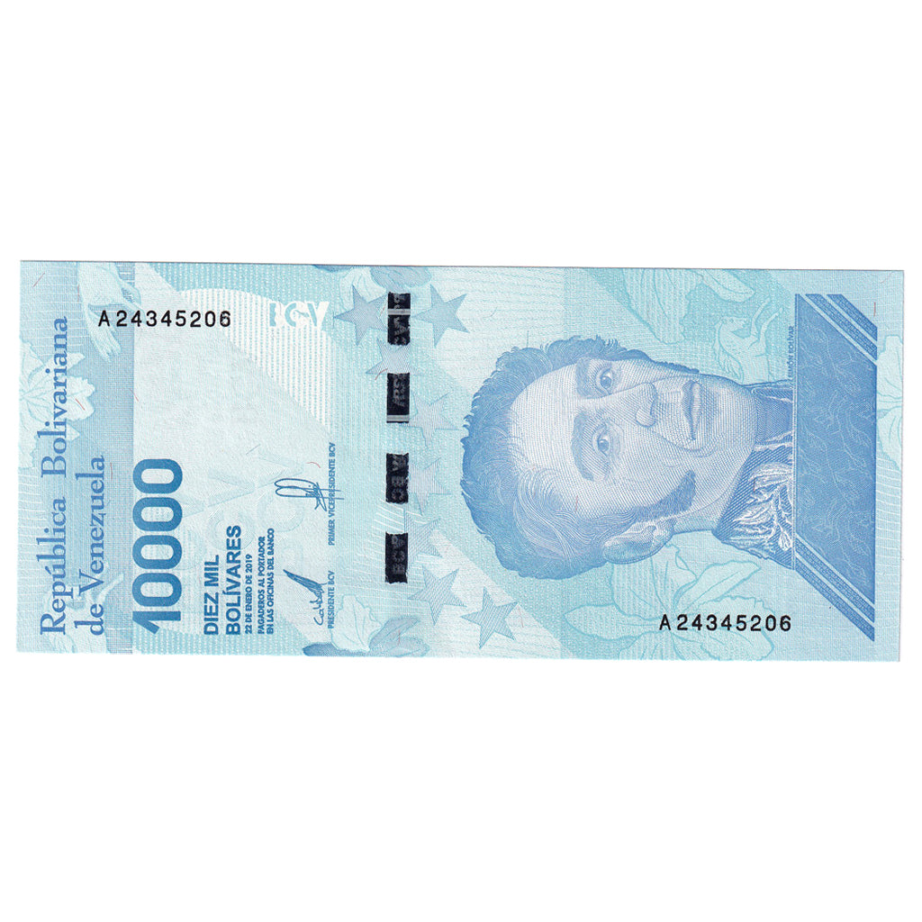 Banknot, Venezuela, 10000 Bolivares, 2019, 2019-01-22, UNC(65-70)