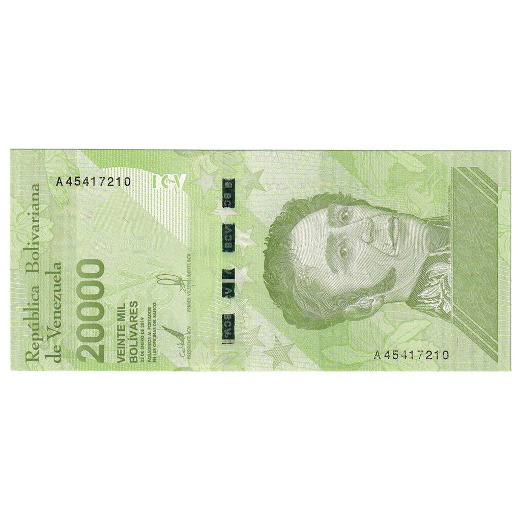 Geldschein, Venezuela, 20,000 Bolívares, 2019, 2019-01-22, UNZ