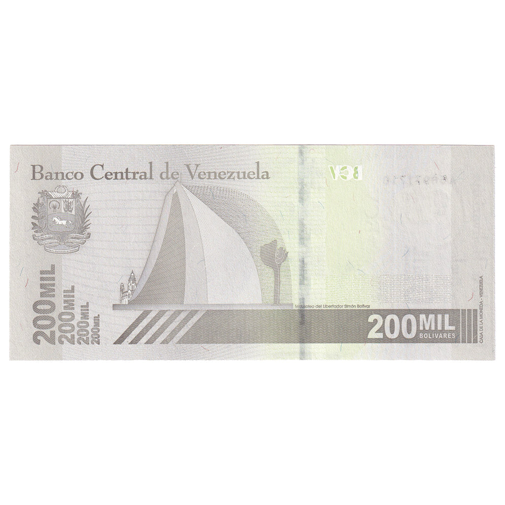 Banknote, Venezuela, 2020, 2020-09-03, 200000 BOLIVARES, UNC(65-70)
