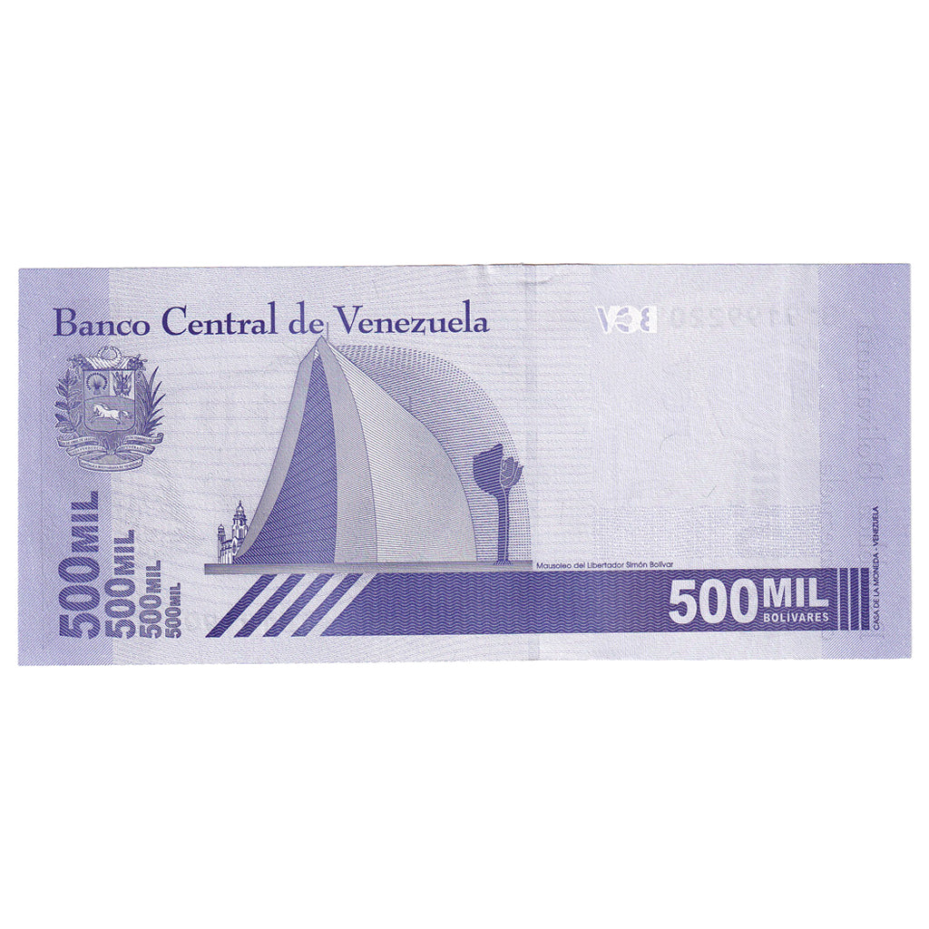 Billete, 2020, Venezuela, 2020-09-03, 500000 BOLIVARES, UNC
