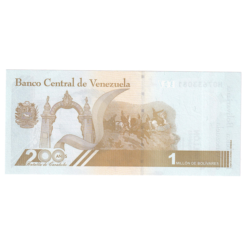 Banknote, Venezuela, 2020, 2020-09-03, 1000000 BOLIVARES, UNC(65-70)