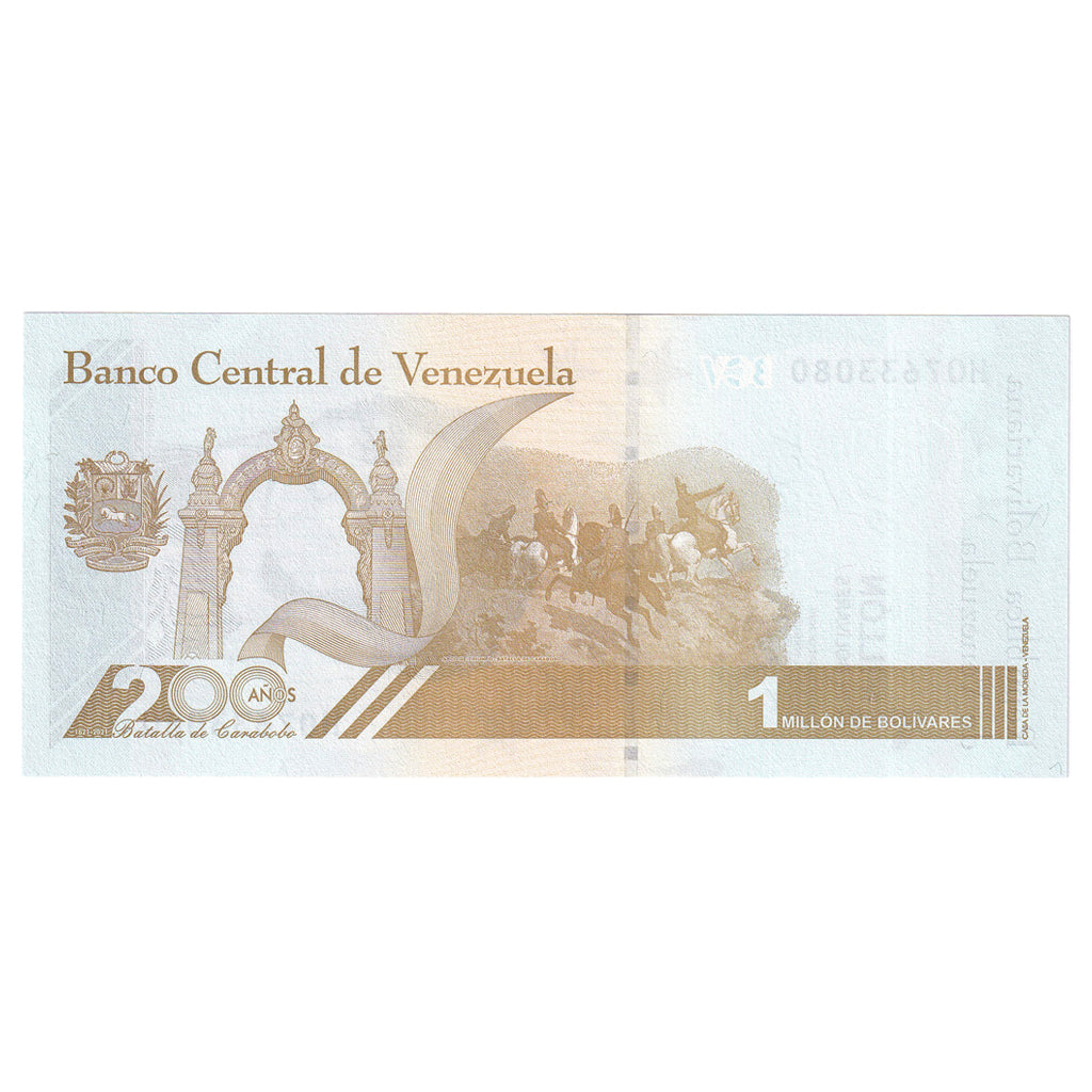 Banknote, Venezuela, 2020, 2020-09-03, 1000000 BOLIVARES, UNC(65-70)