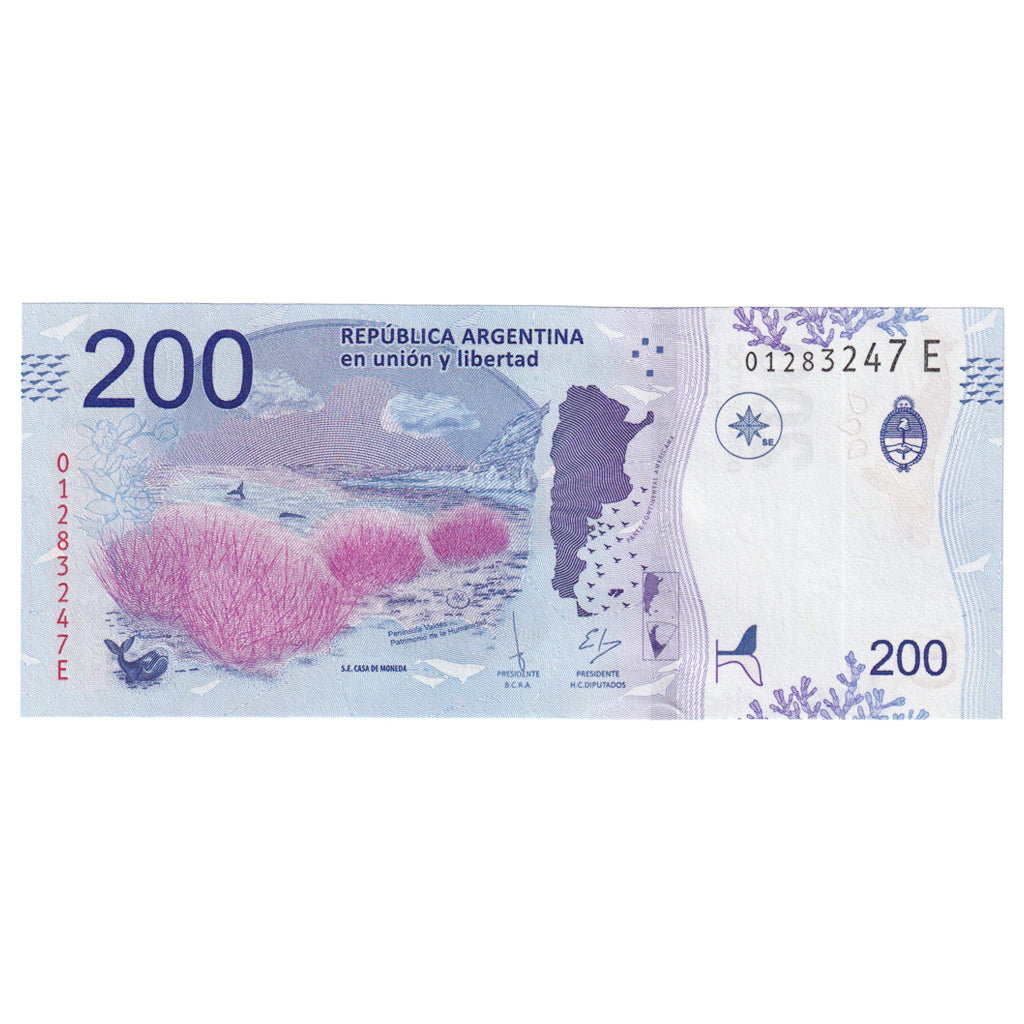 Billete, 200 Pesos, Argentina, UNC