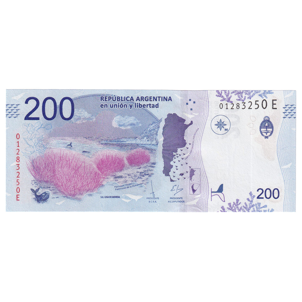 Billete, 200 Pesos, Argentina, UNC