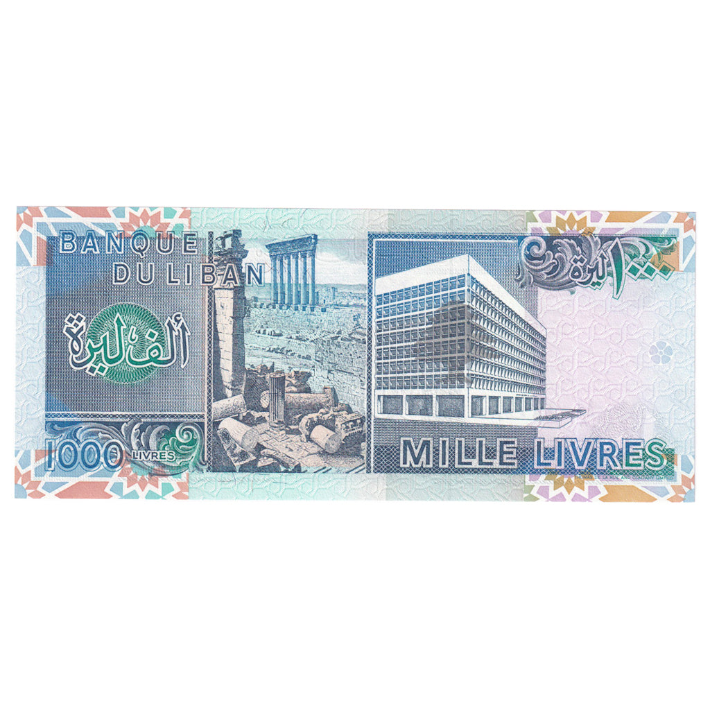 Billet, Liban , 1000 Livres, KM:69a, NEUF