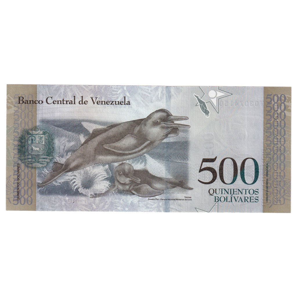 Banknote, Venezuela, 500 Bolivares, 2017, 2017-03-23, UNC(65-70)
