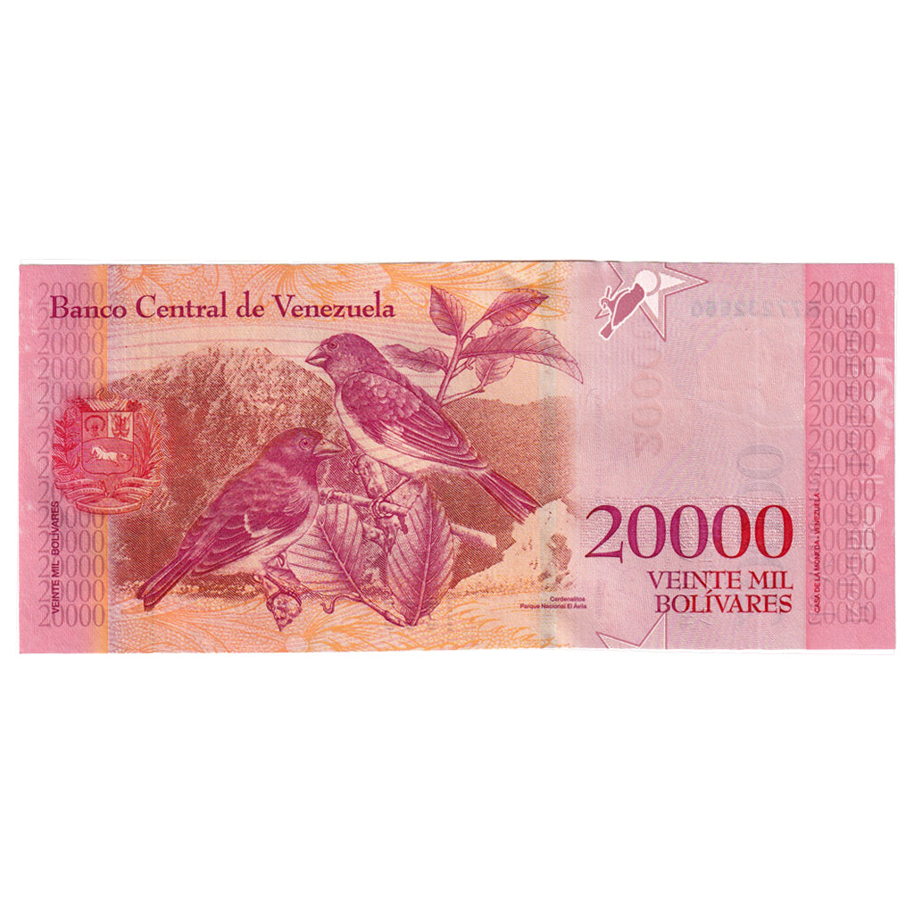 Billete, 20,000 Bolívares, 2017, Venezuela, 2017-12-13, UNC