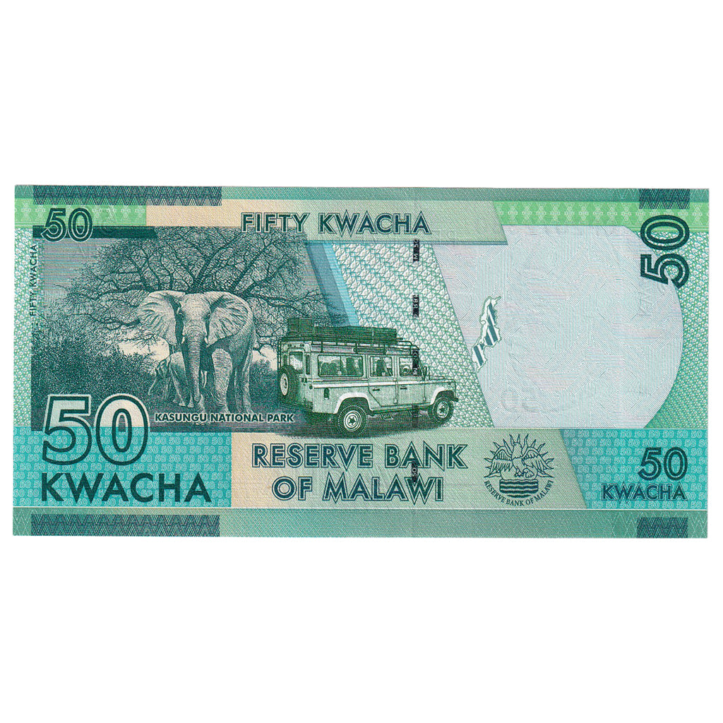Banconote, Malawi, 50 Kwacha, 2020, 2020-01-01, KM:58, FDS