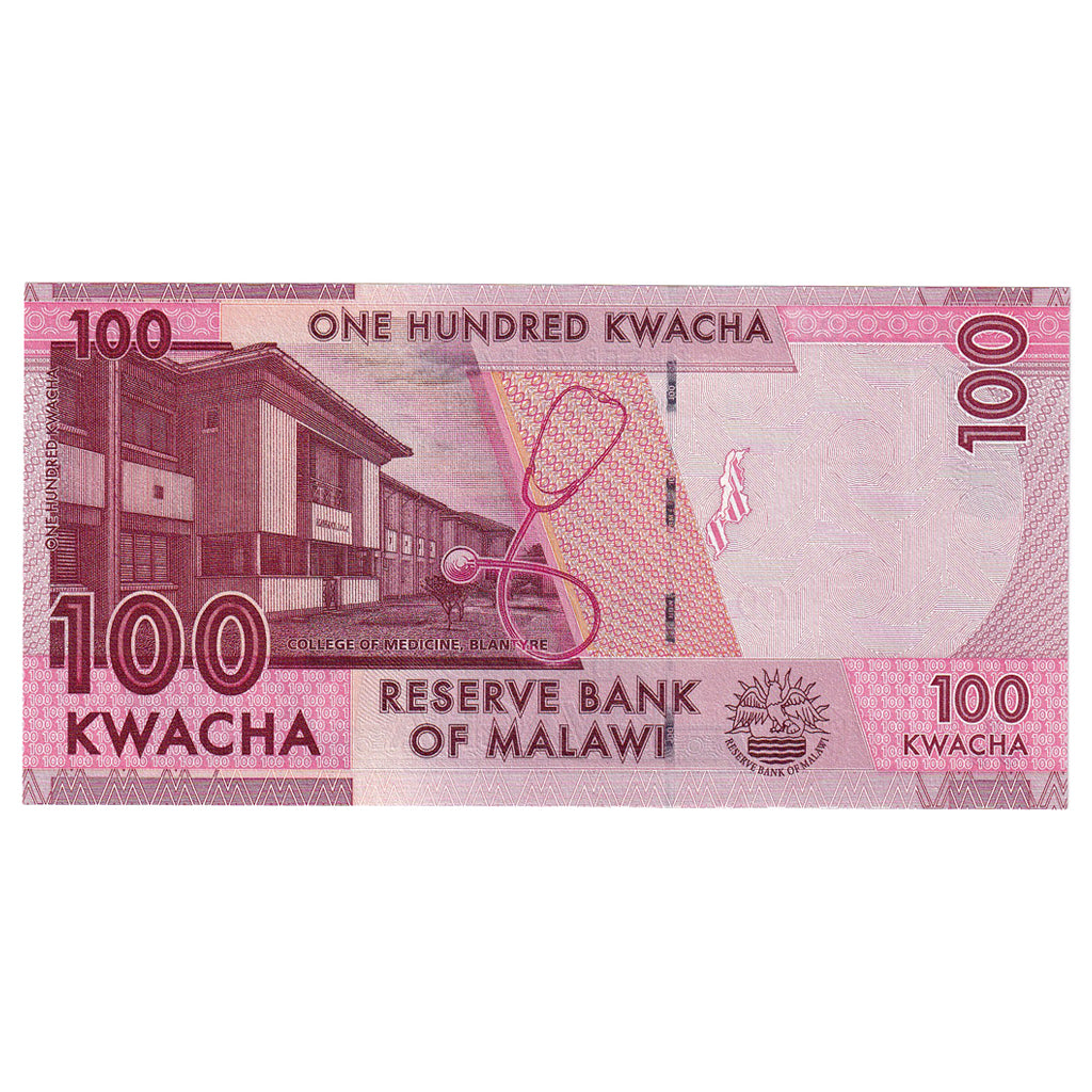 Banconote, Malawi, 100 Kwacha, 2020, 2020-01-01, FDS