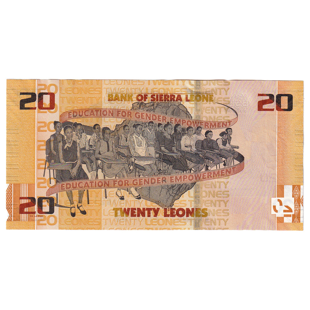 Banknote, Sierra Leone, 20 Leones, 2022, 2022-04-27, UNC(65-70)