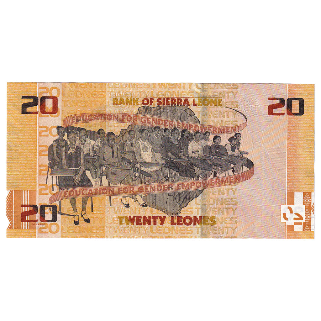 Banconote, Sierra Leone, 20 Leones, 2022, 2022-04-27, FDS
