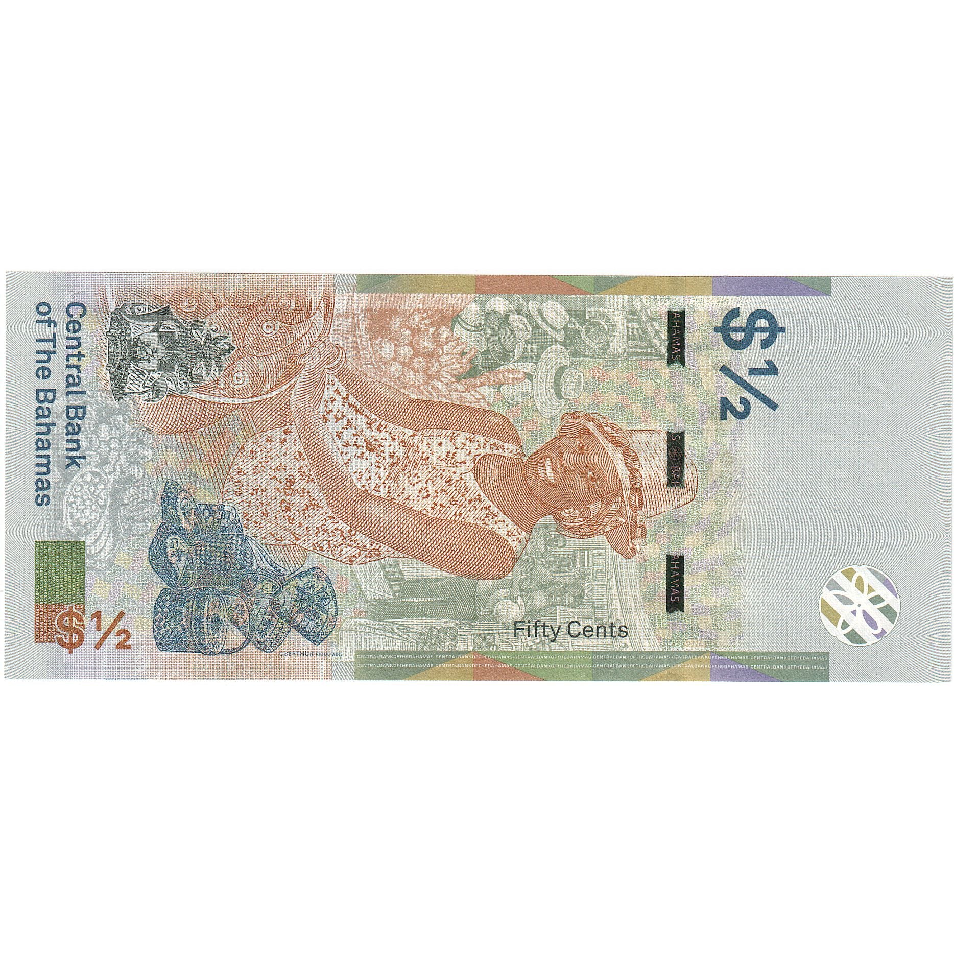 Bahamas, 1/2 Dollar, 2019, NEUF