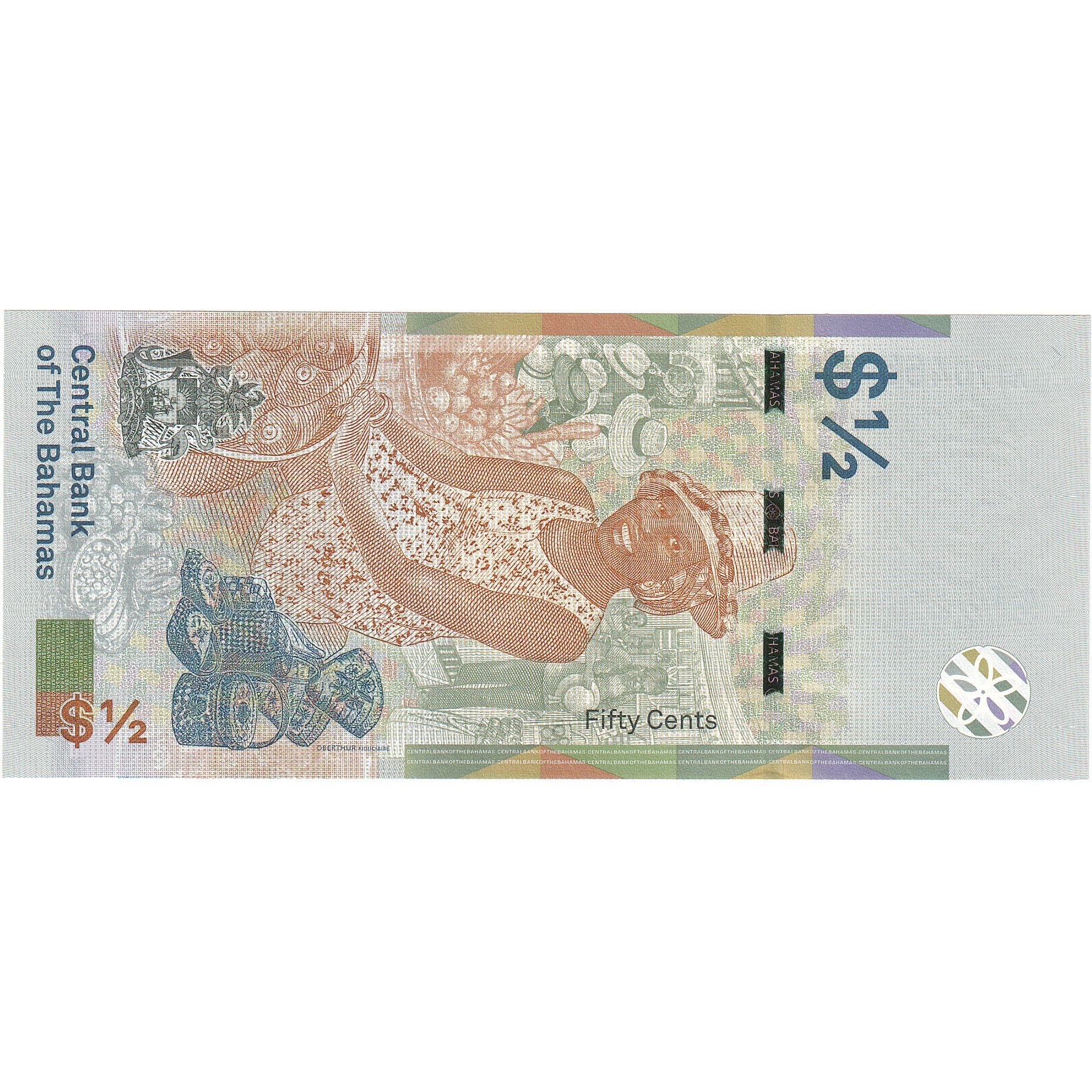 Bahama's, 1/2 Dollar, 2019, NIEUW