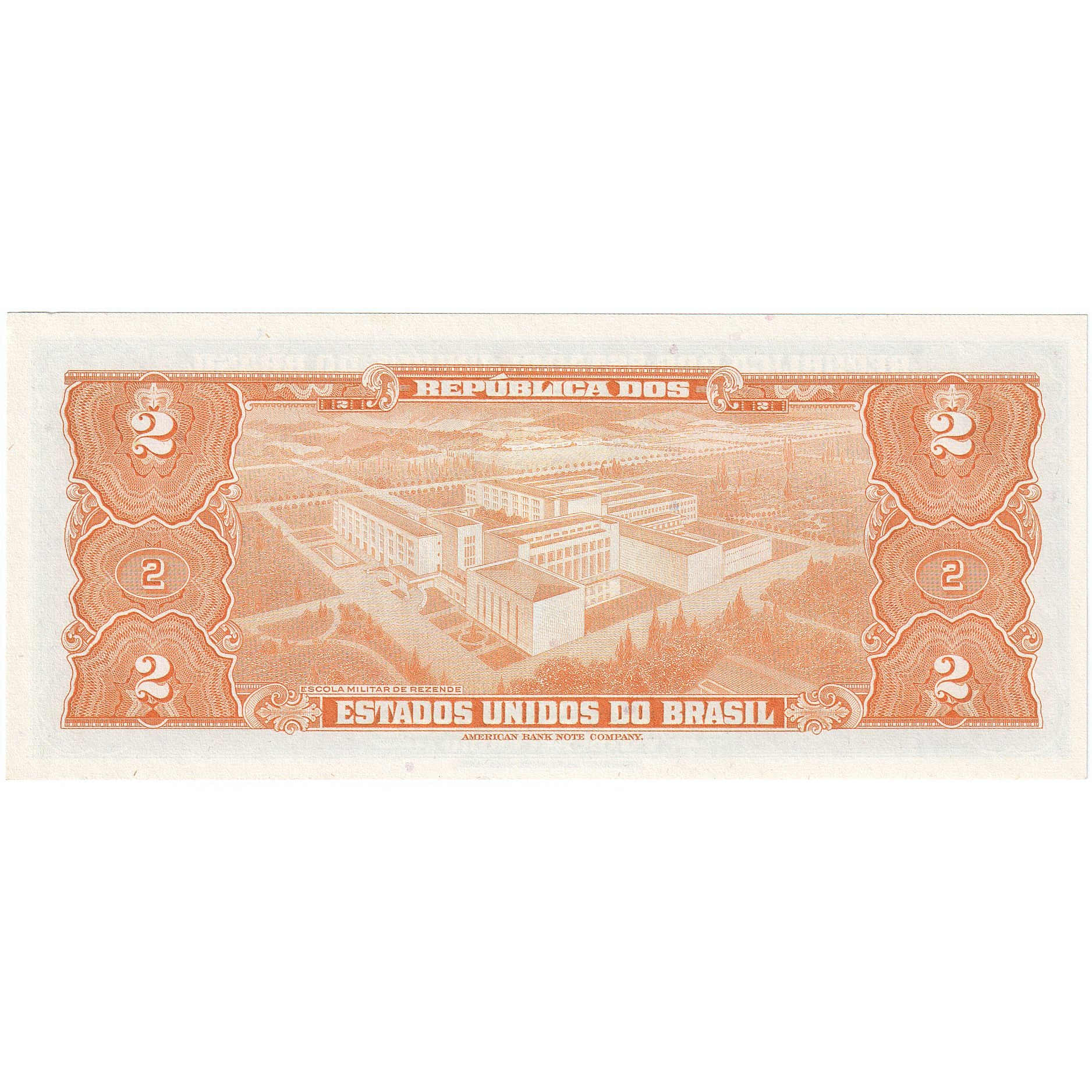 Brasilien, 2 Cruzeiros, UNZ