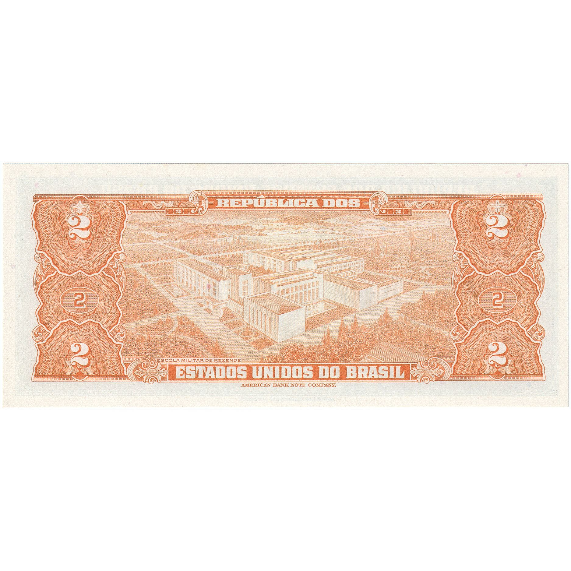 Brasilien, 2 Cruzeiros, UNZ