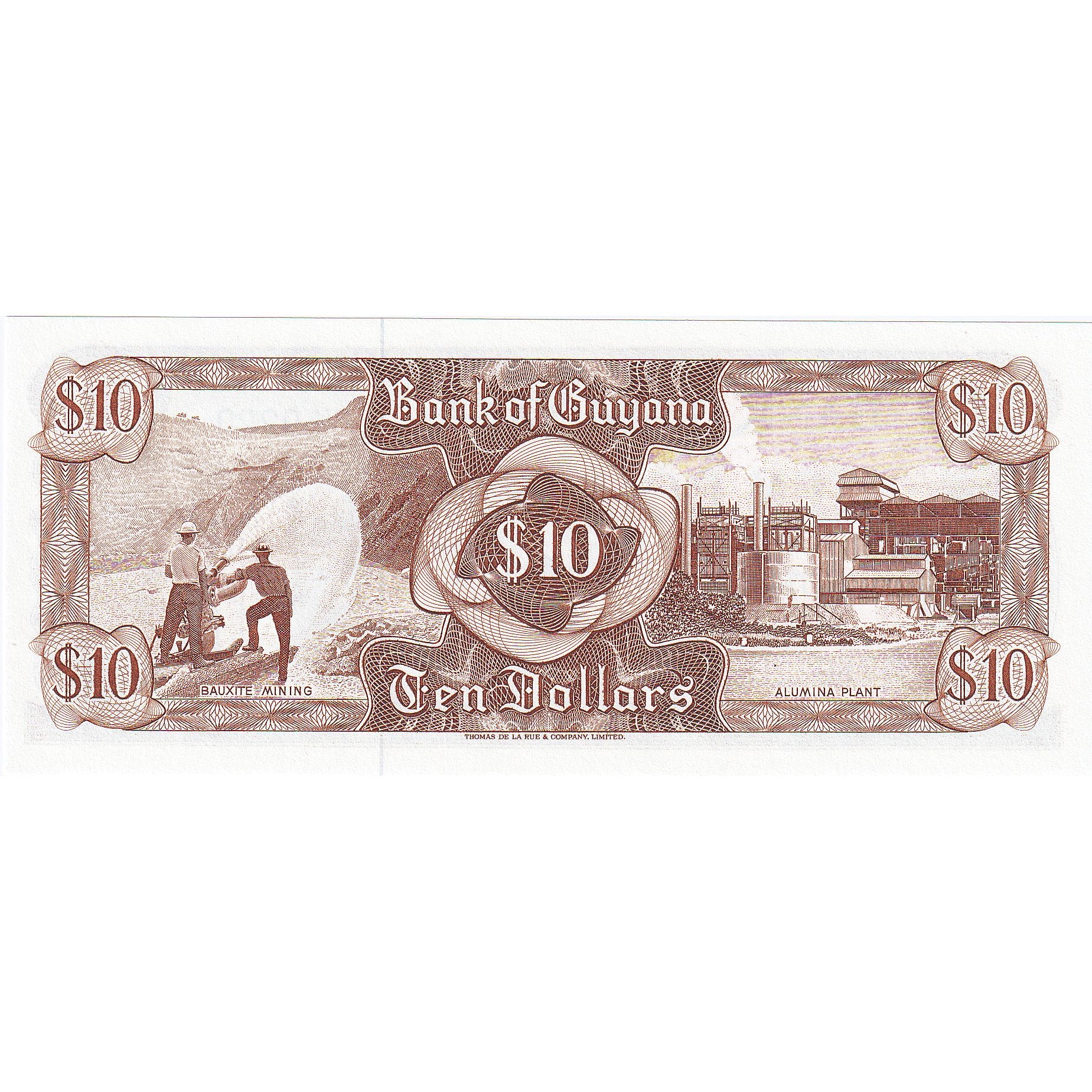 Banknote, Guyana, 10 Dollars, KM:23f, UNC(65-70)