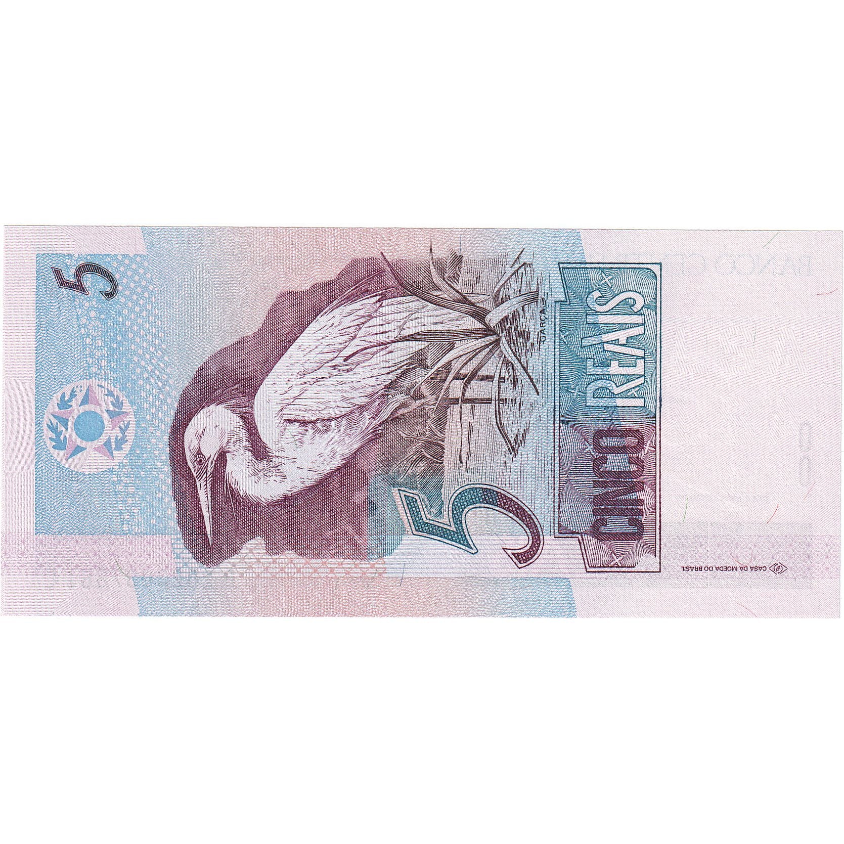 Brazil, 5 Reais, KM:244Ah, UNC(65-70)