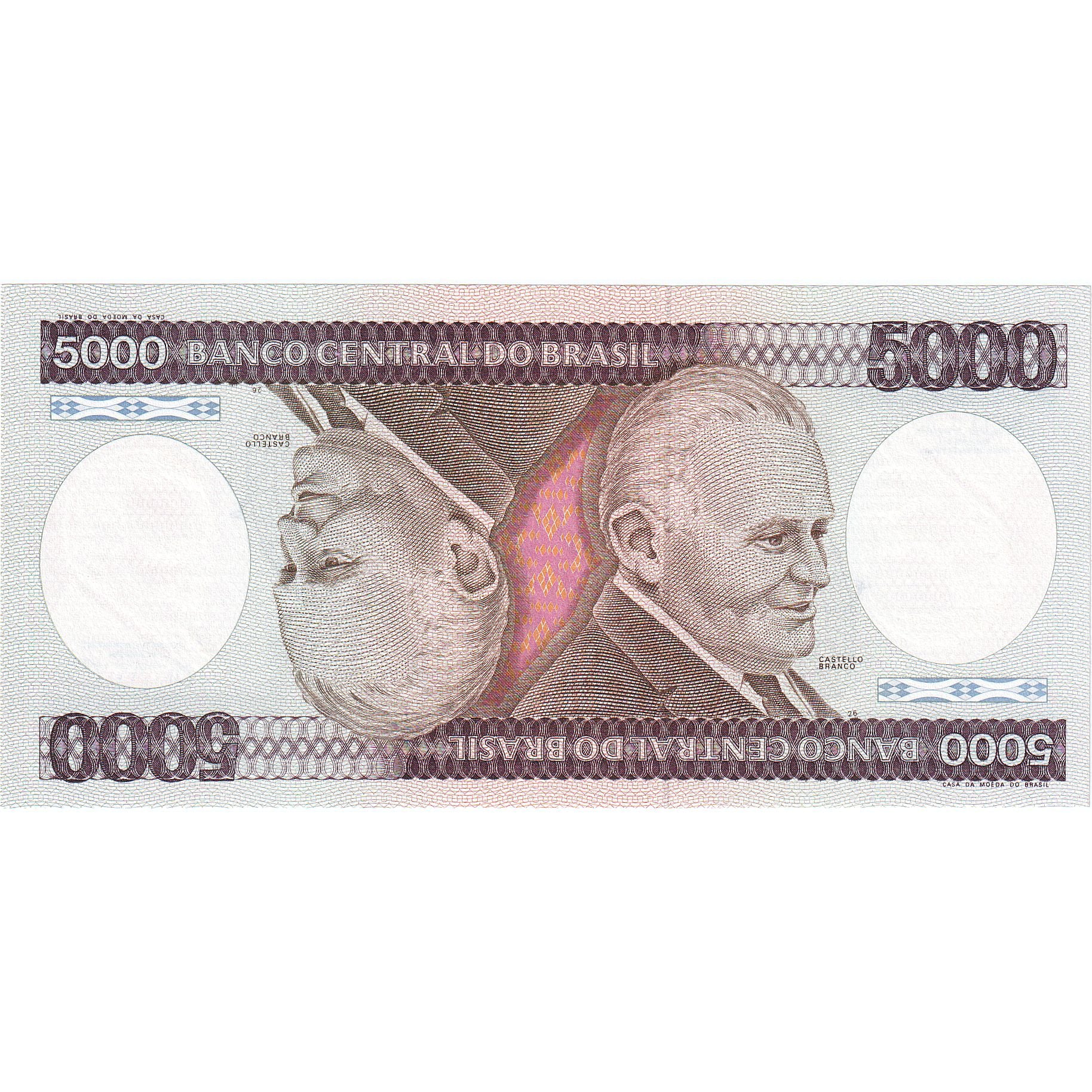 Brasilien, 5000 Cruzeiros, KM:202c, UNZ