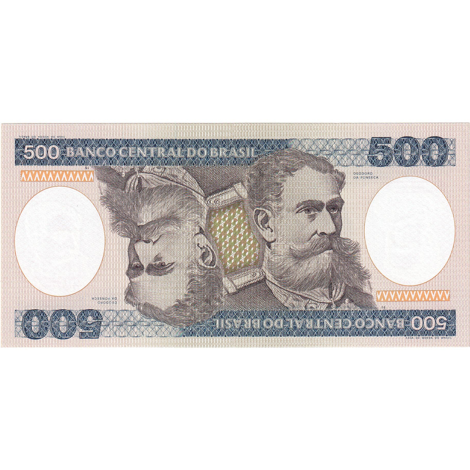 Brasilien, 500 Cruzeiros, KM:200b, UNZ