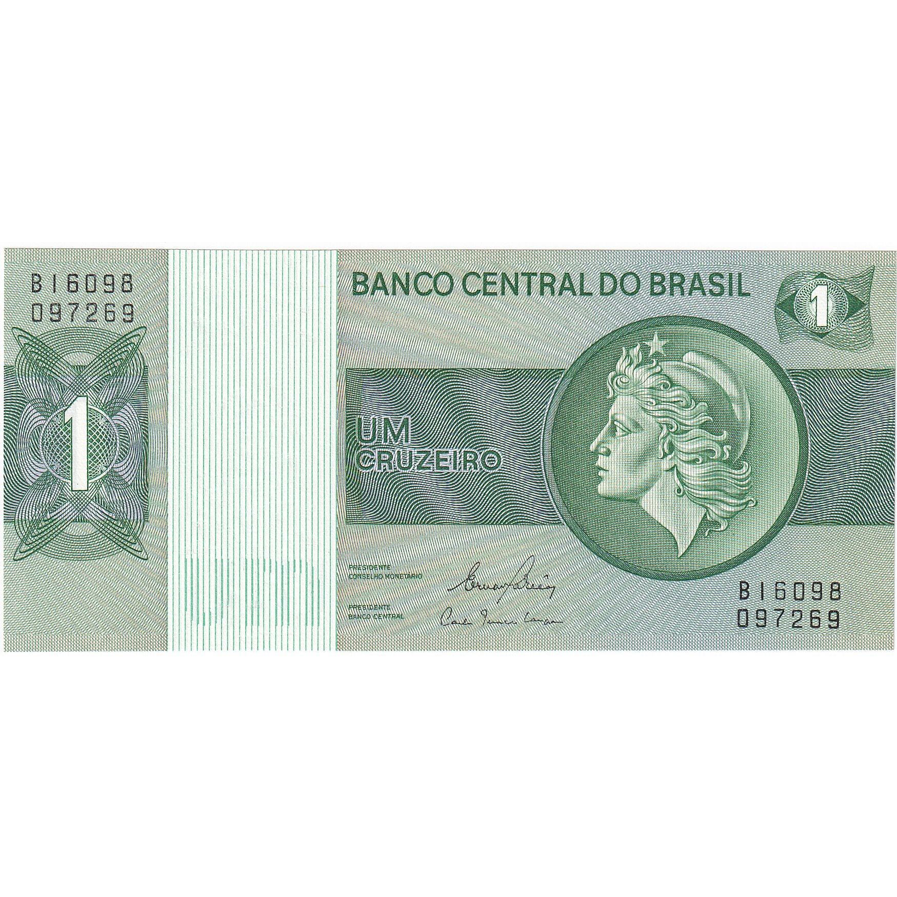 Brésil, 1 Cruzeiro, KM:191Ab, NEUF