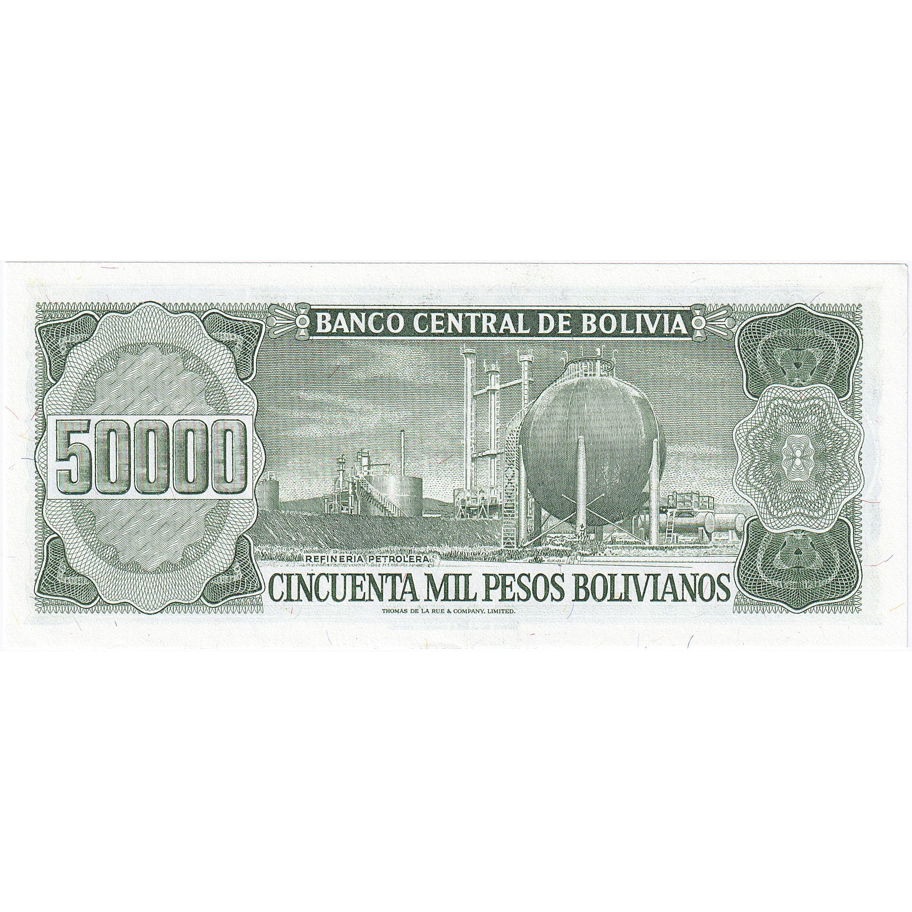 Bolivie, 50,000 Pesos Bolivianos, 1984, 1984-06-05, KM:170a, NEUF