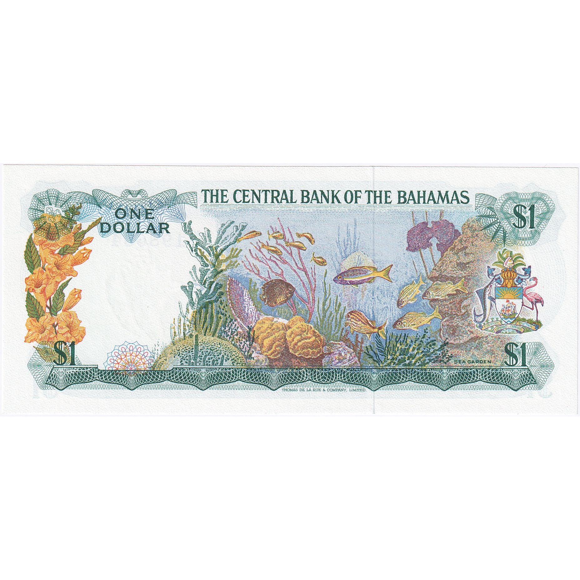 Geldschein, Bahamas, 1 Dollar, 1974, Undated (1974), KM:35a, UNZ
