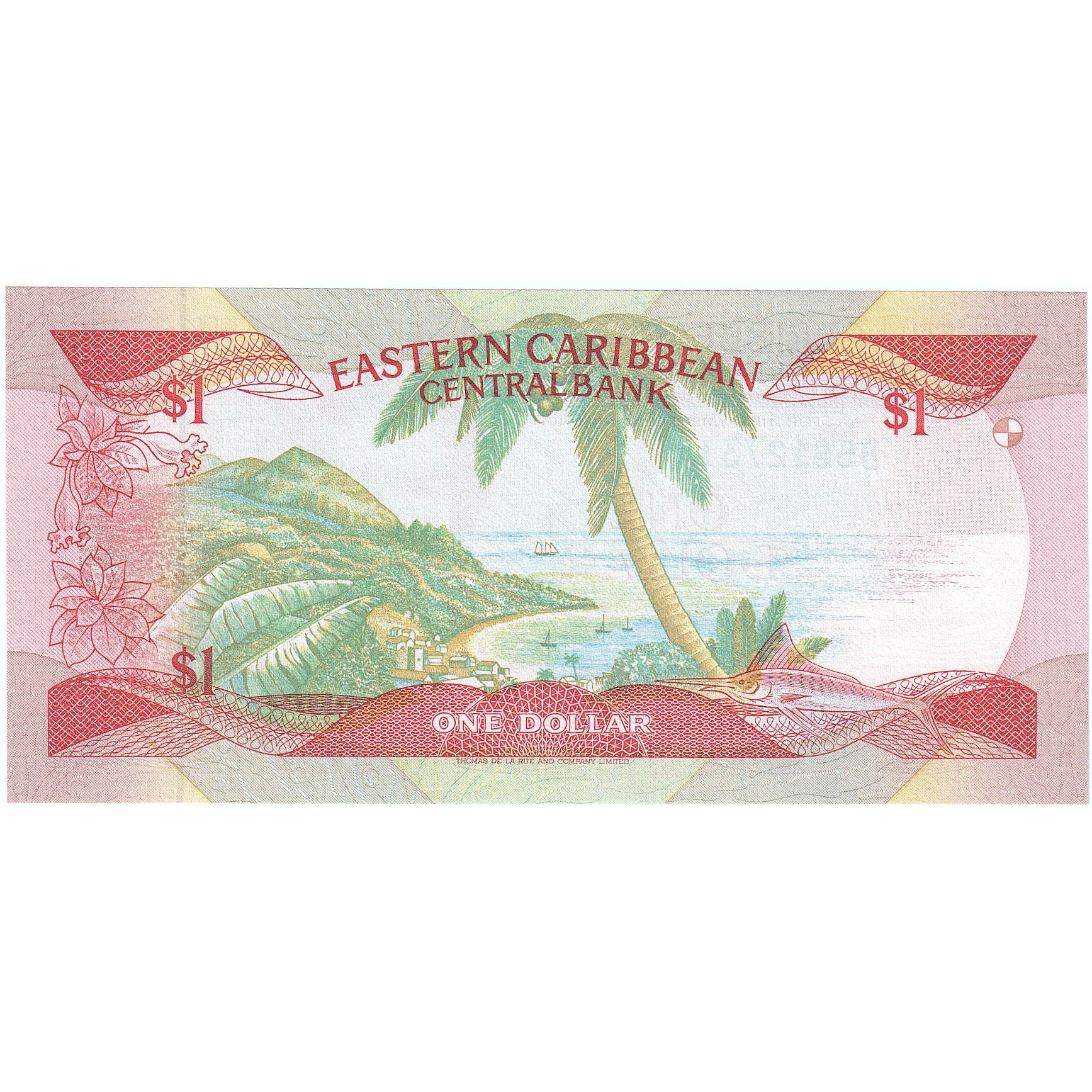 Etats des caraibes orientales, 1 Dollar, NEUF