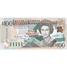 Osten Karibik Staaten, 100 Dollars, KM:46a, UNZ