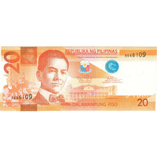 Filippine, 20 Piso, 2014, KM:206a, FDS