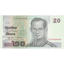 Thailand, 20 Baht, 2003, KM:109, UNC(65-70)