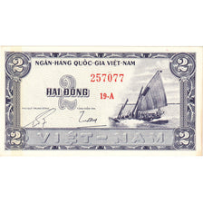 South Viet Nam, 2 D<ox>ng, 1955, KM:12a, AU(55-58)